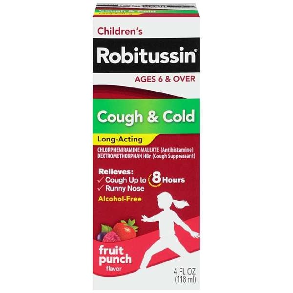 Childrens Robitussin Children's Robitussin Cough & Cold 4 fl. oz., PK24 869312 - main